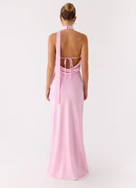 Keena Scarf Maxi Dress - Pink
