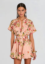 Ayla Short Dress With Belt Buckle