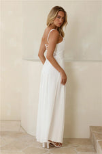 Salted Glow Maxi Dress White