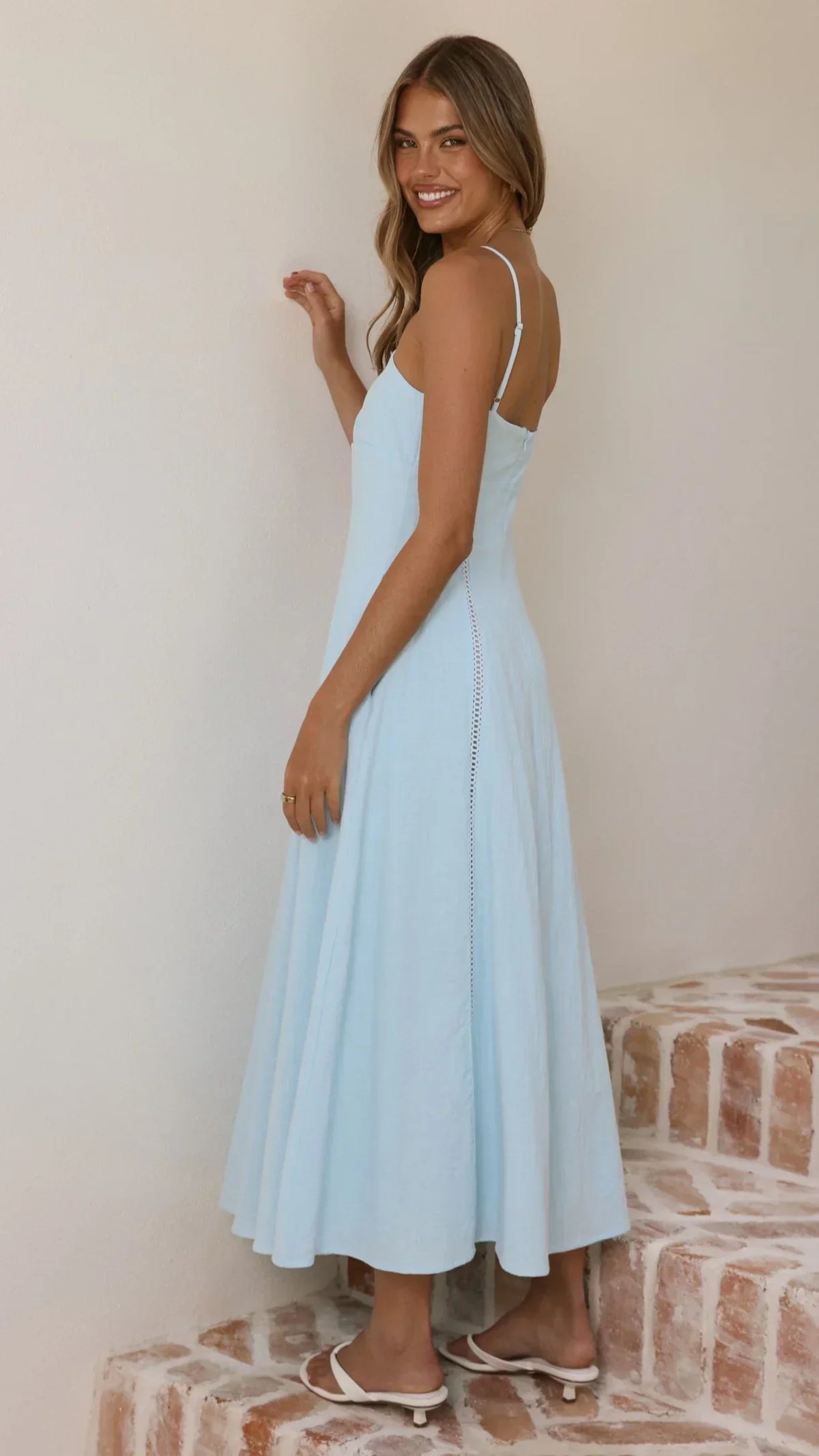 Suri Maxi Dress - Blue