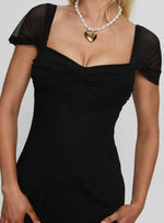 Pemberley Mini Dress Black