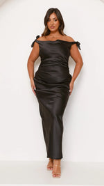 Frida Maxi Dress - Black