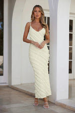 Flirty Fun Maxi Dress White