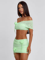 Seline Top Green