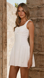 Joy Mini Dress - White