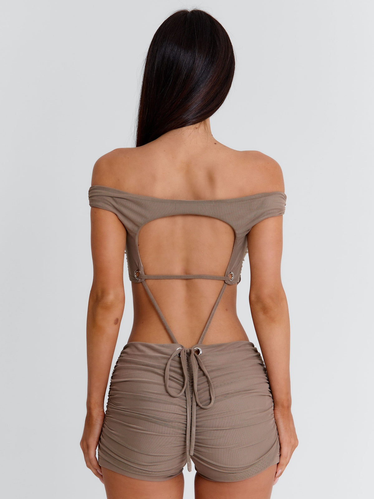 Neveah Playsuit Taupe