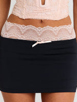 Emersyn Mini Skirt Black
