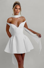 Marla Mini Dress - Ivory