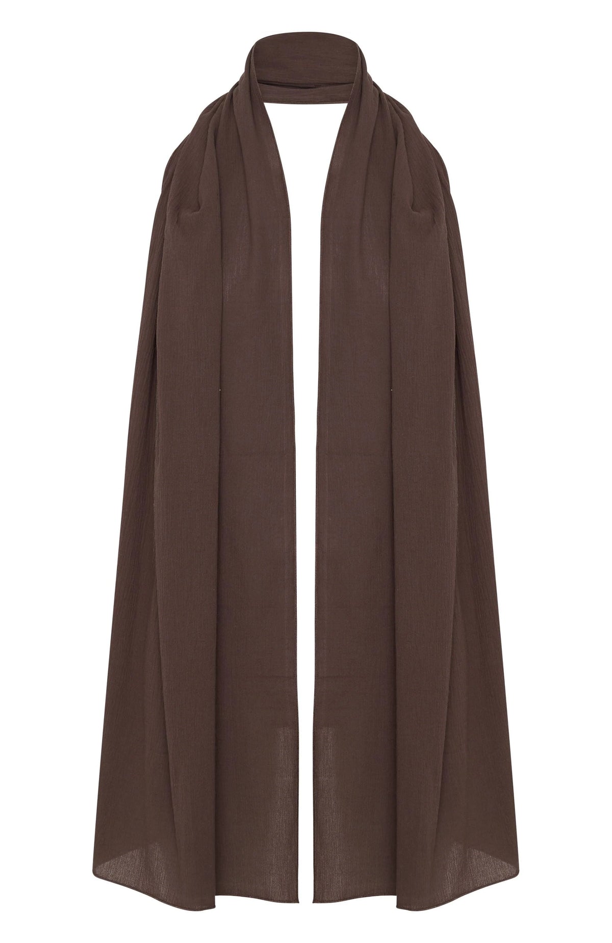 Coming Up Scarf Chocolate