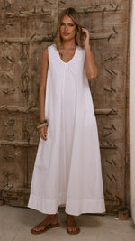 Rohan Maxi Dress - White