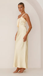 Greta Maxi Dress - Lemon