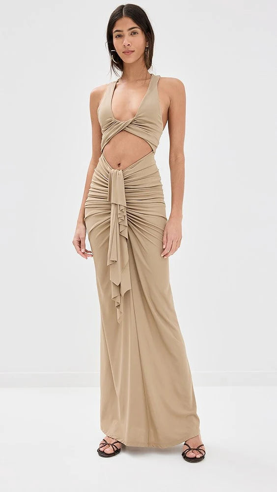 Christopher Esber Vivenda Drape Front DressVivenda Drape Front Dress