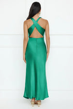 Eden Satin Maxi Dress