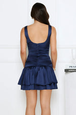 Lemonade Lane Satin Mini Dress