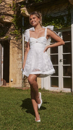 Karis Mini Dress - White