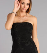 Polished Heat Rhinestone Tube Dress