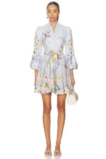 Rebellion Button Mini Dress
