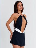 Scottie Mini Dress Black