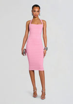 Cloe Metallic Bandage Knit Dress