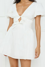 Golden Hour Muse Mini Dress White