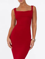 MORANA MAXI DRESS - RED