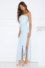 City Drift Strapless Maxi Dress