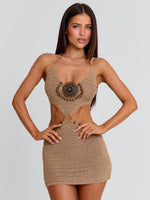 Copenhagen Mini Dress Taupe