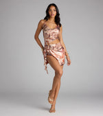 Glow Mode Activated Leopard Mini Dress
