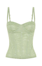 All The Thrills Bustier Sage