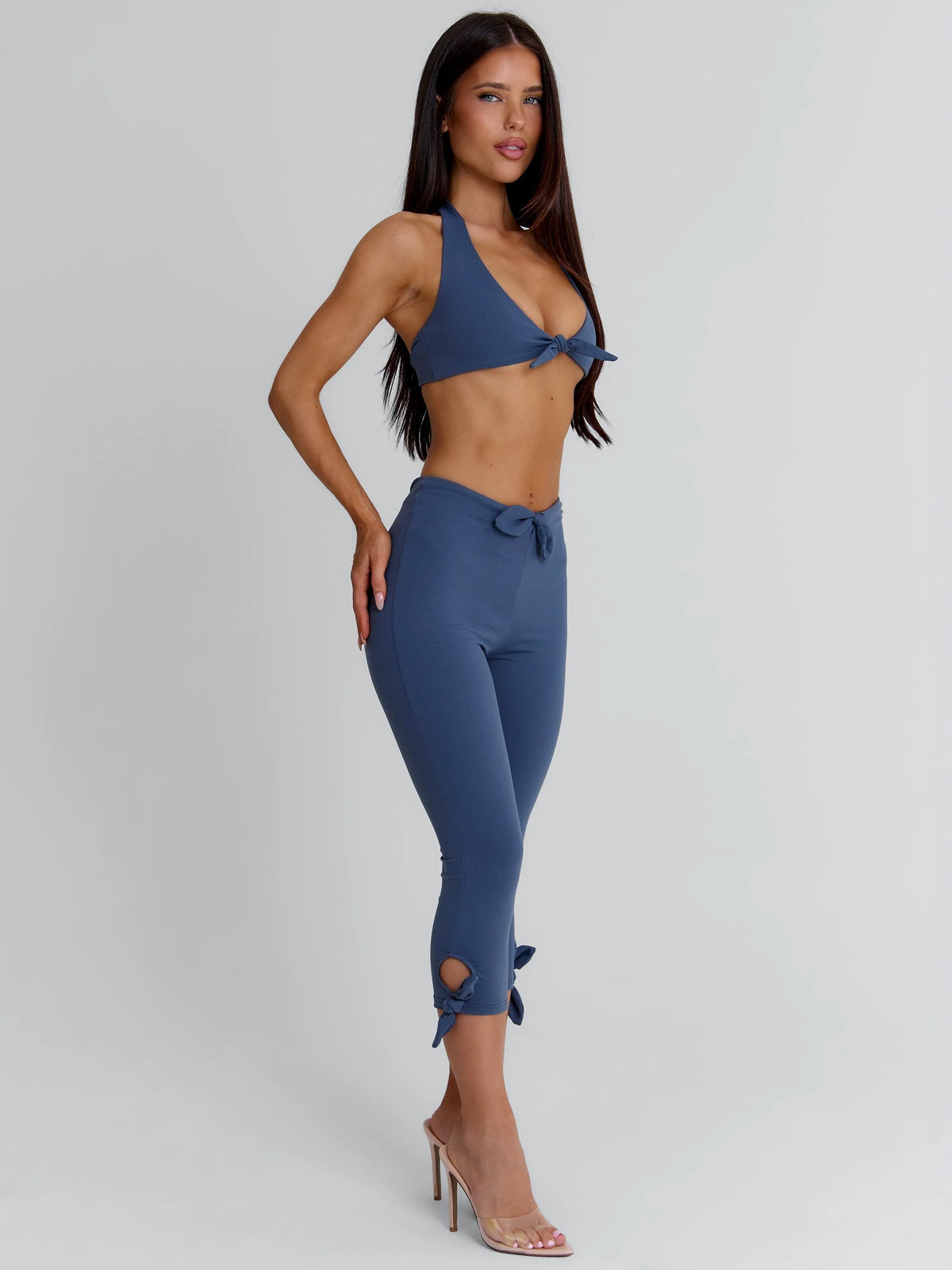 Blaire Capri Pants Steel
