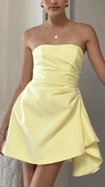 Hanae Mini Dress - Yellow
