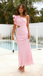Amina Maxi Dress - Soft Pink