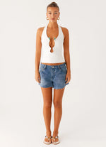 Diego Halter Top - Off White