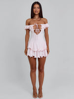 Lorraine Mini Dress Pink