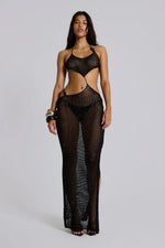 Echo Crochet Maxi Dress