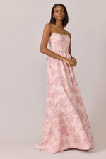 Ellapink Luxe Jacquard Dress | Made To Order