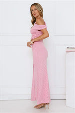 In My Style Era Off Shoulder Maxi Dress