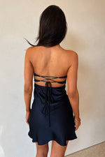 Hope Strapless Mini Dress - Navy