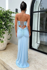 Lahara Maxi Dress - Baby Blue