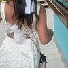 Chic Reverie Mini Dress White