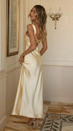 Andie Maxi Dress - Yellow