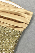 Lainey Pearls Beaded Maxi Dress