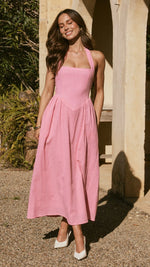 Caden Maxi Dress - Pink
