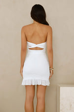 Bahamas Breeze Strapless Mini Dress