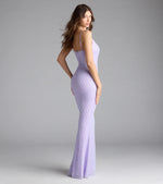 Kaylie V-Neck Bodycon Sequin Bead Formal Dress