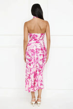 Cupid’S Kiss Halter Midi Dress