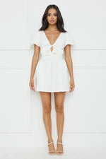Golden Hour Muse Mini Dress White