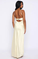 Change Locations Maxi Dress Lemon