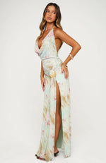Drift Ashore Maxi Dress Sea Mineral