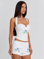 Broik Shorts White